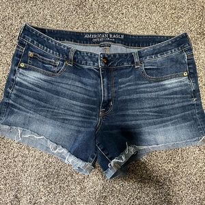 American Eagle Shortie Jean Shorts